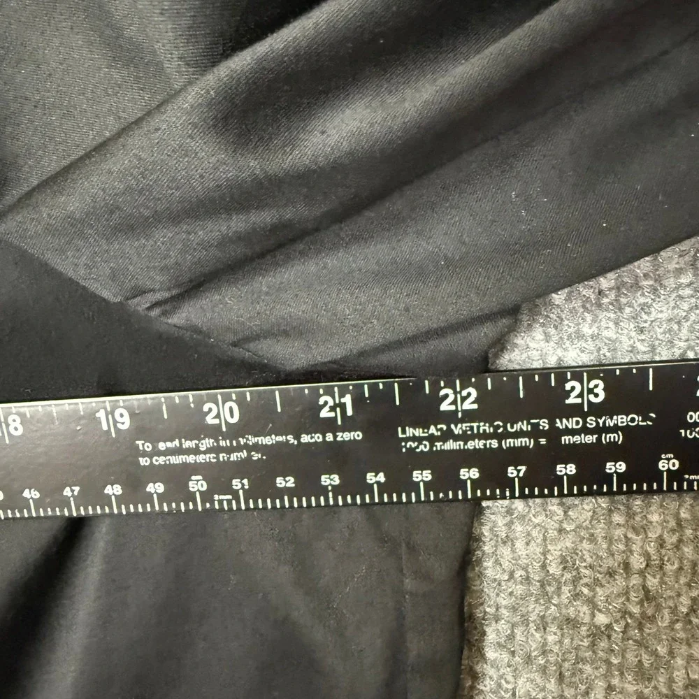 Lane Bryant Blazer Womens 18 Black Cotton Spandex Button Front Jacket‎ Career